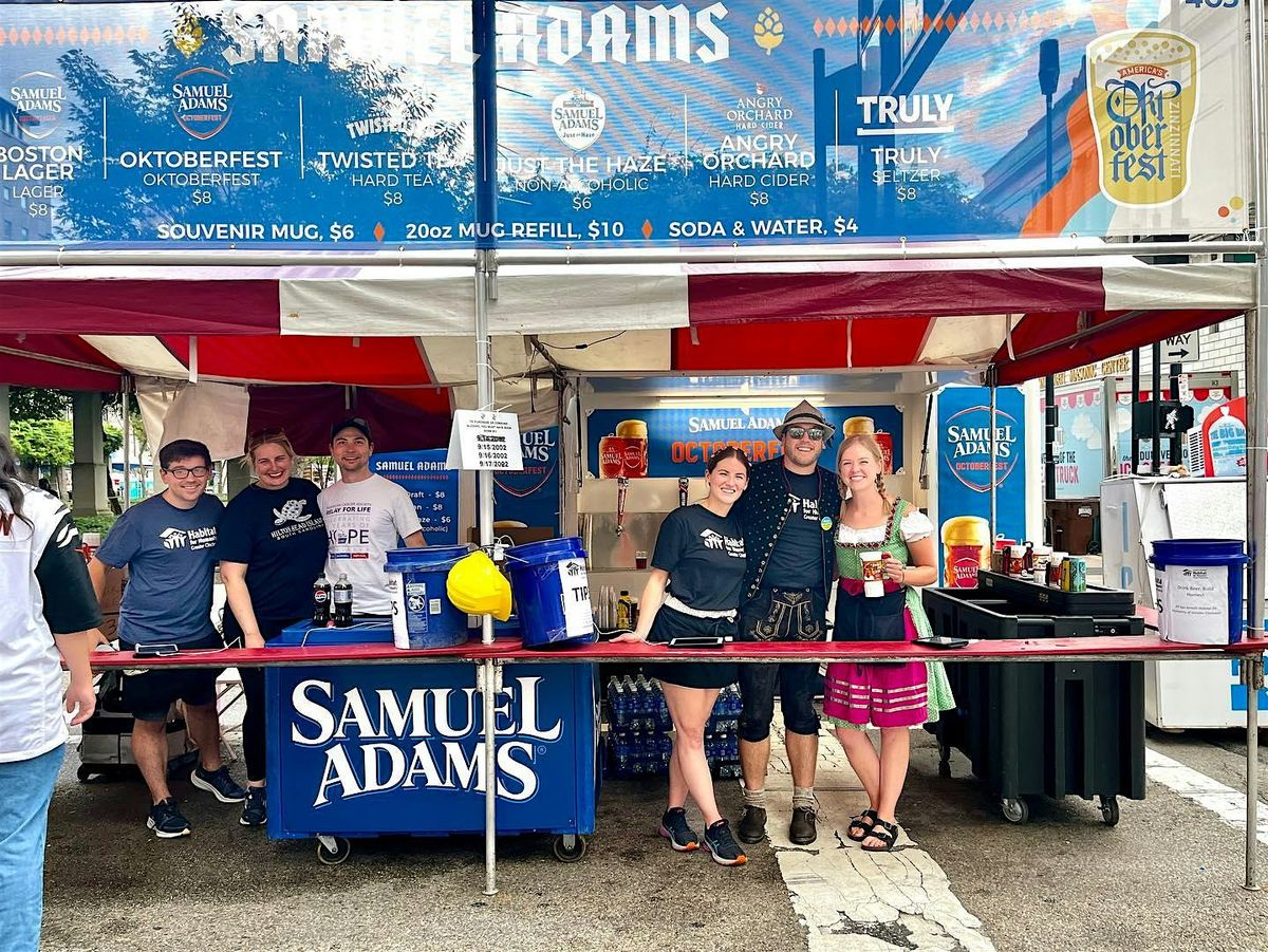 Volunteer with Habitat Young Professionals at Oktoberfest
