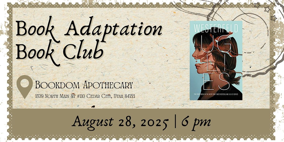 Uglies | Book Adaptation Book Club