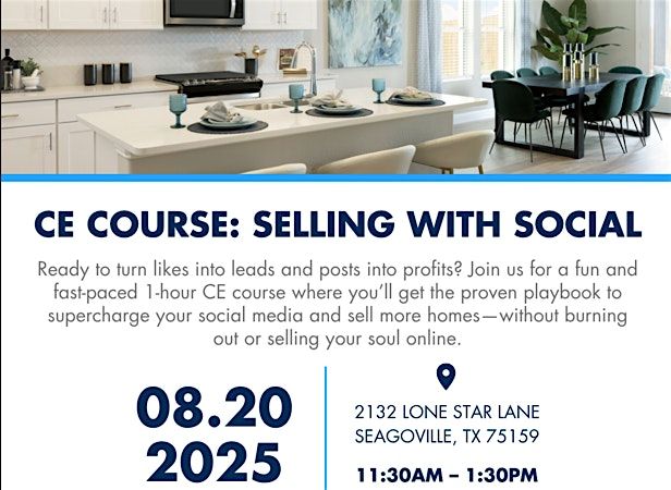Realtors Selling with Social CE Course with Meritage Homes