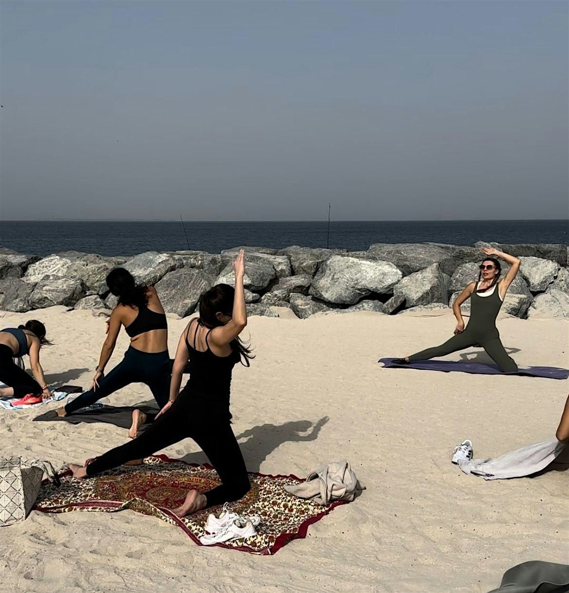 SUNSET YOGA on KITE BEACH