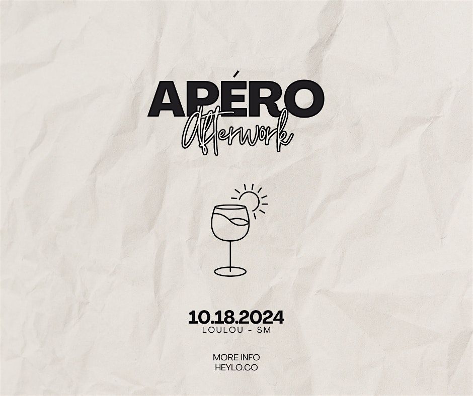 AP\u00c9RO Afterwork - Expats & Locals