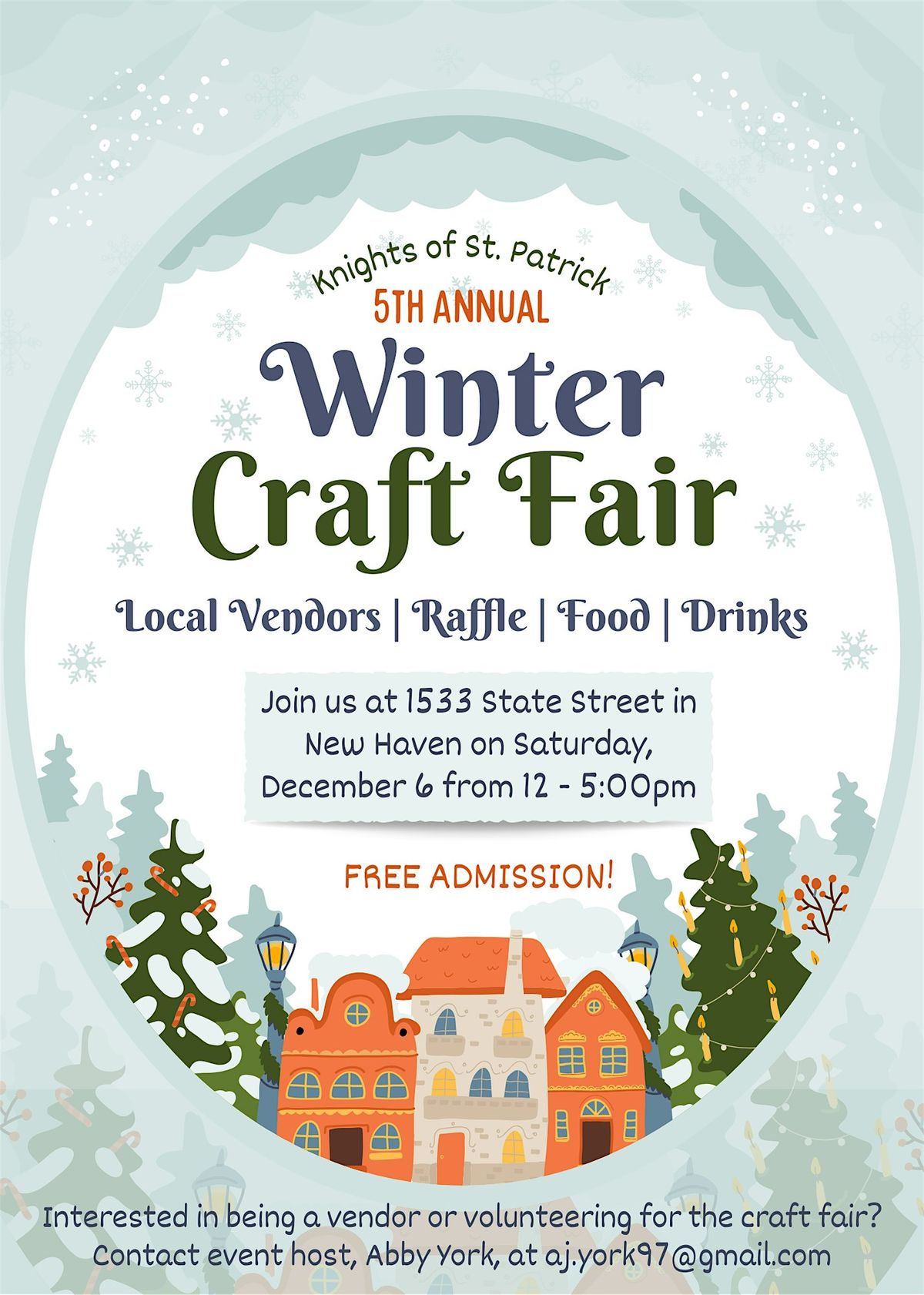Knights of St. Patrick 5th Annual Winter Craft Fair