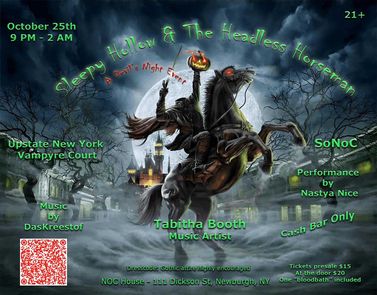 A Devil's Night Event: Sleepy Hollow & The Headless Horseman