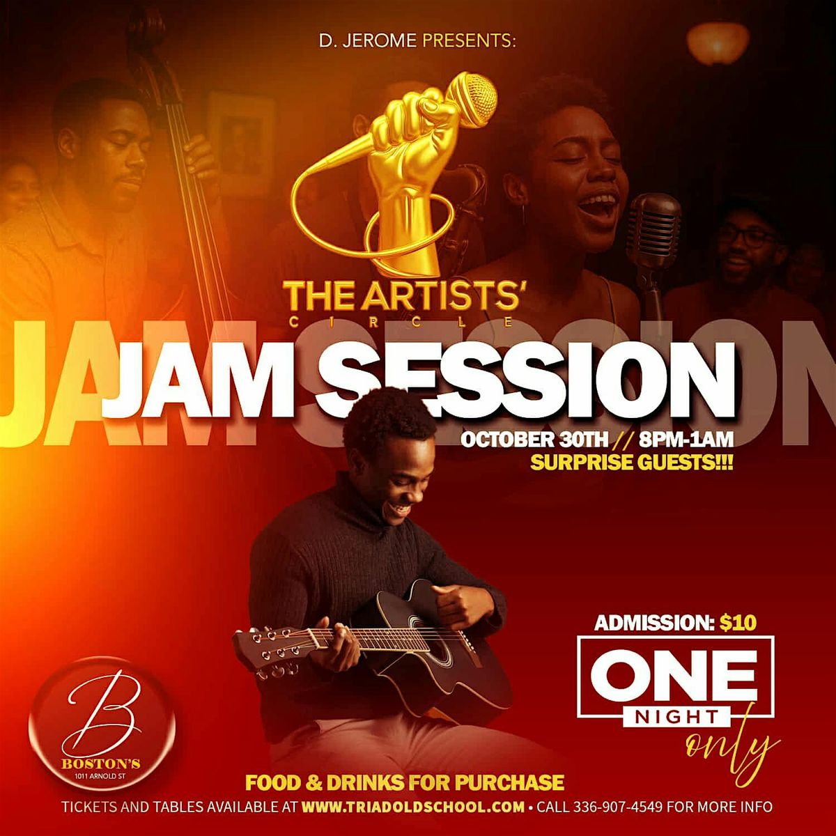 D. JEROME PRESENTS THE ARTIST CIRCLE JAM SESSION