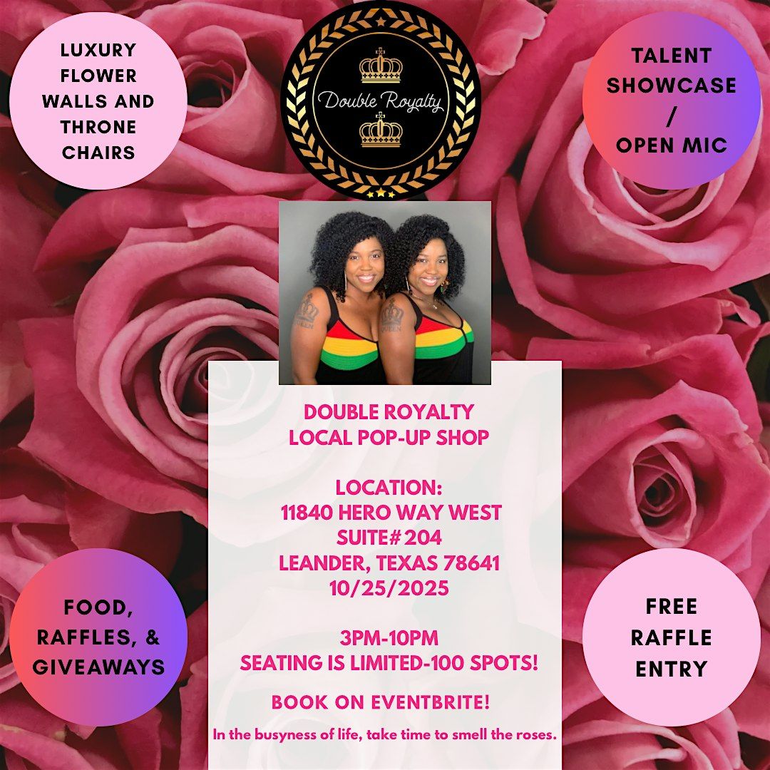 Double Royalty Pop Up Shop