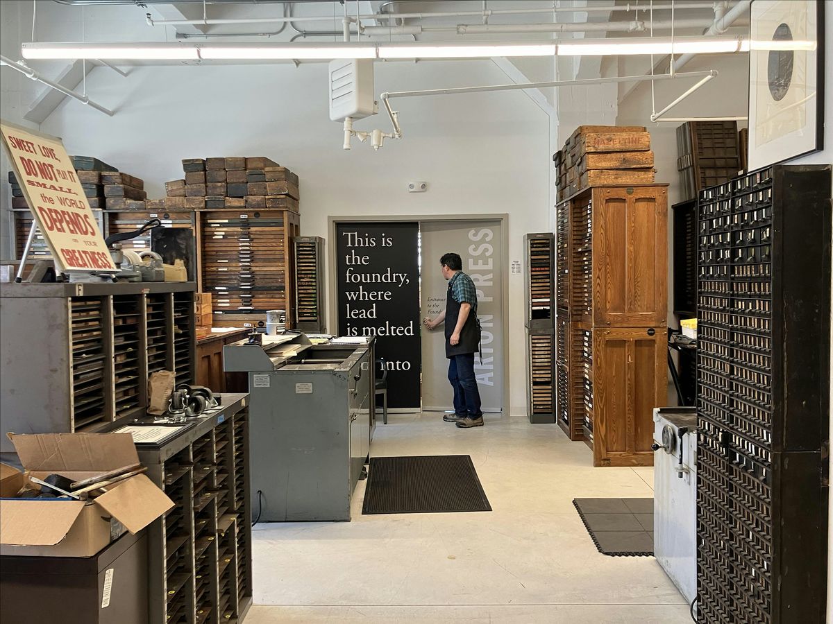 Public Tours at Arion Press