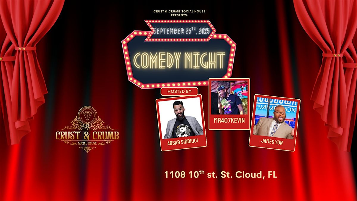 COMEDY SHOW - CRUST & CRUMB SOCIAL HOUSE