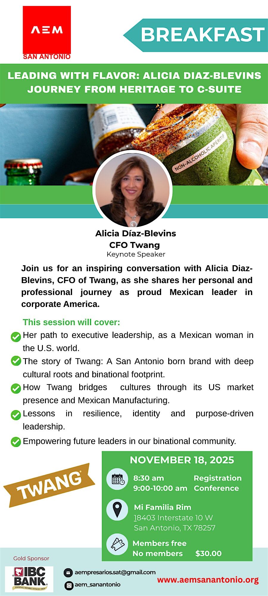 LEADING WITH FLAVOR: ALICIA DIAZ-BLEVINS JOURNEY FROM HERITAGE TO C-SUITE