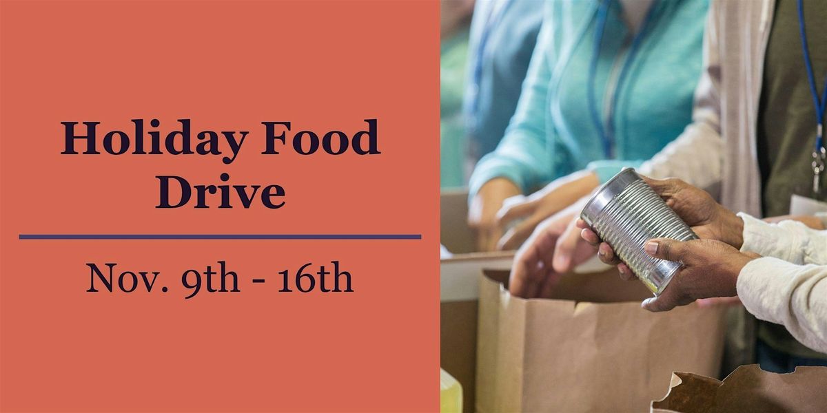 Holiday Food Drive