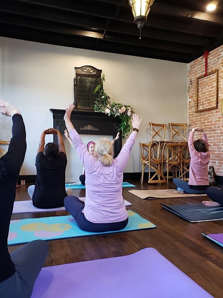 Yoga & Coffee at La Belle Vie French Cafe~ Sat, Nov 8 @ 10:00
