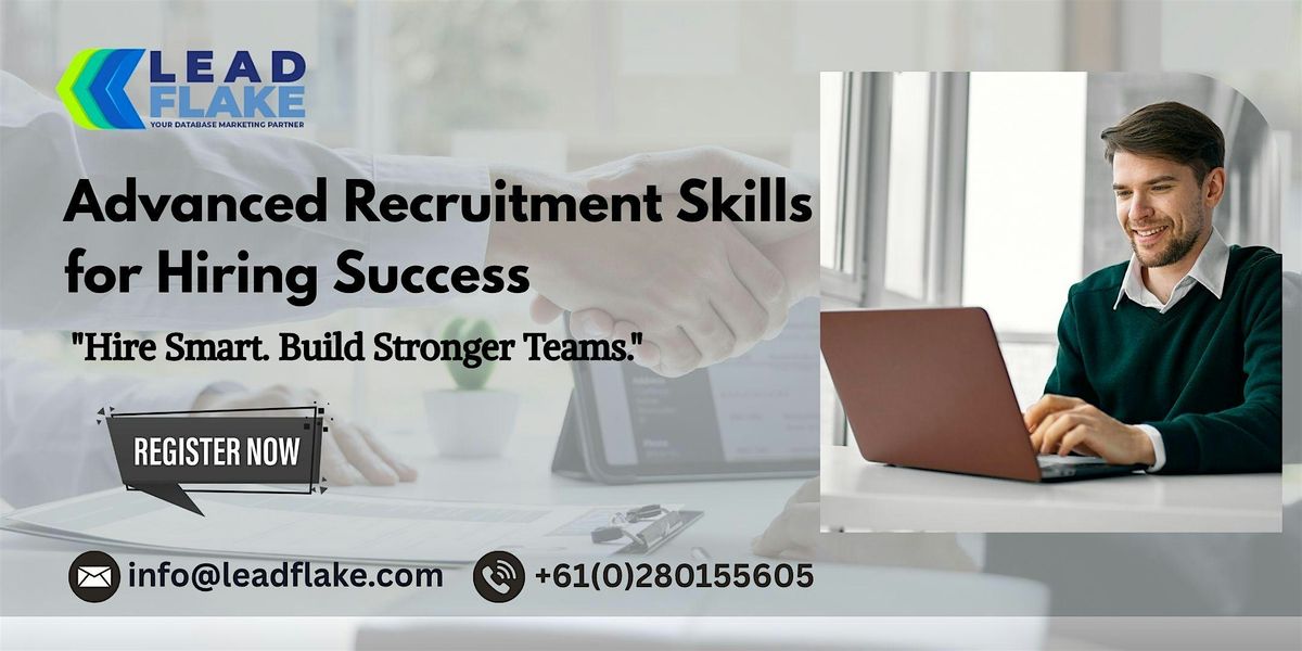Recruitment Skills Workshop in Wellington