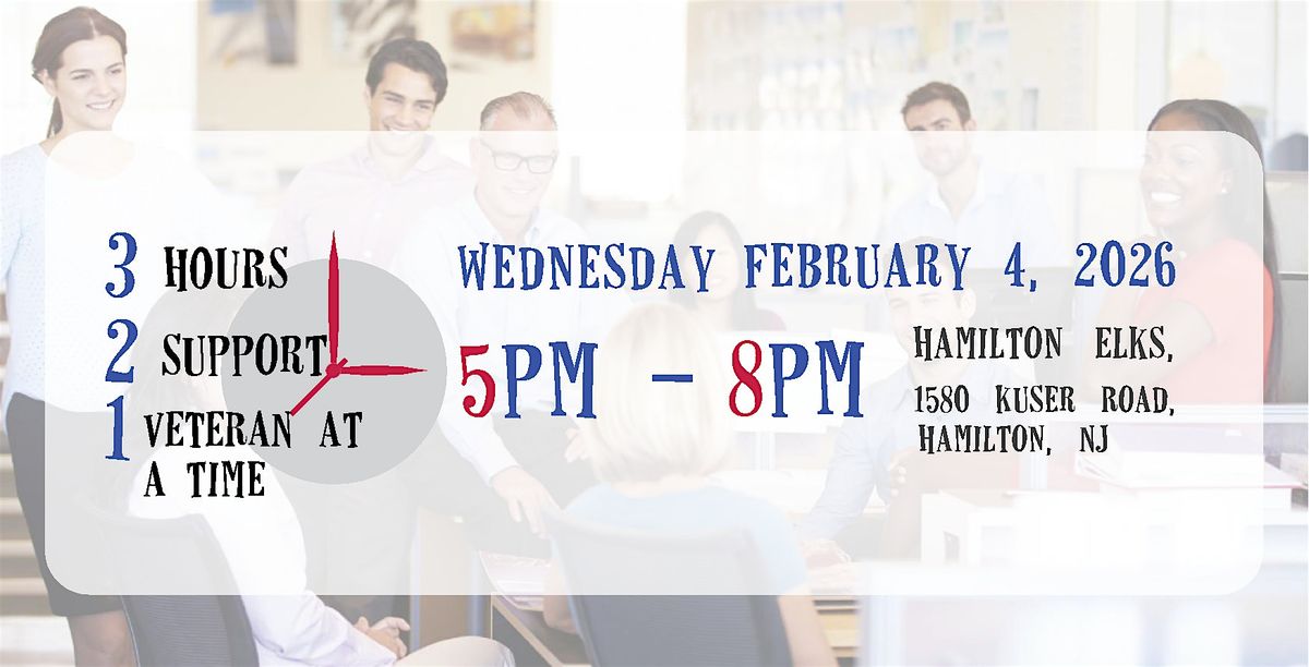 3 Hours 2 Support 1 Veteran at a Time (2026)