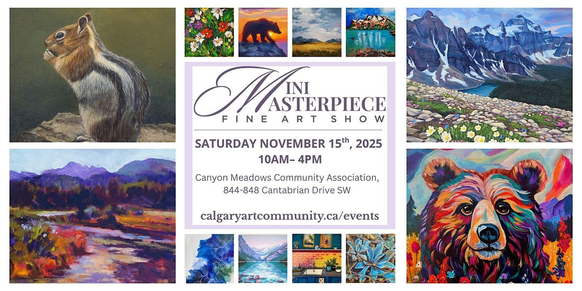 Mini Masterpiece Fine Art Show