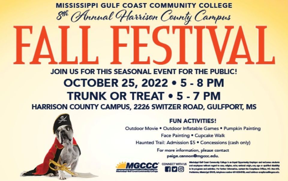 Harrison County Campus Fall Festival MGCCC Harrison County Campus