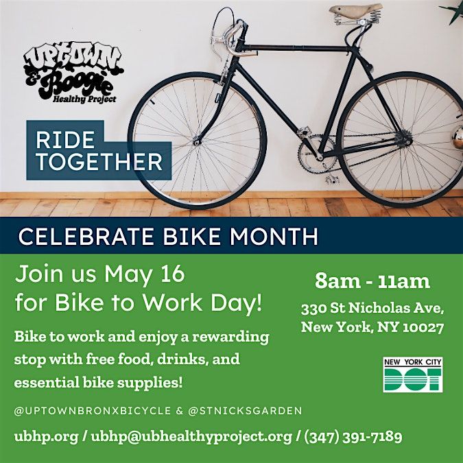 Bike to Work Celebration at SNMG