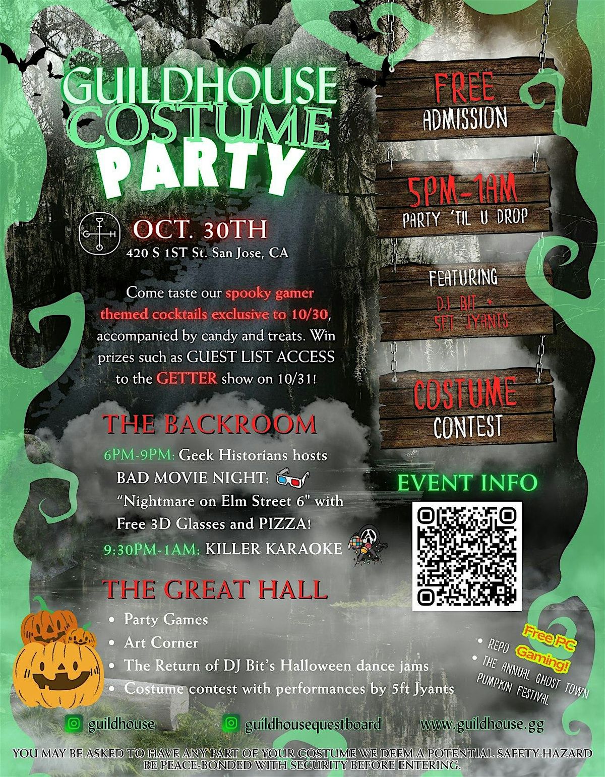 Guildhouse Presents: Halloween Costume Party