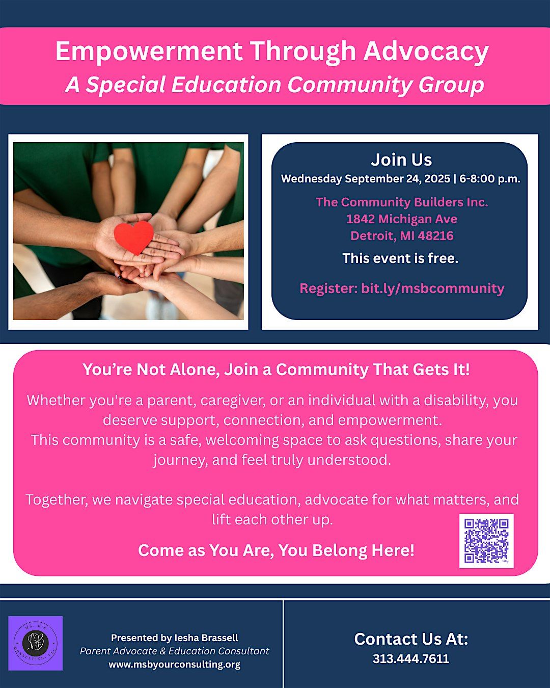 Empowerment Through Special Education Advocacy Community Group