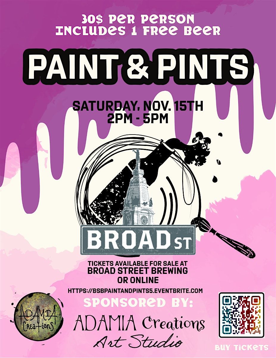 Paint and Pints