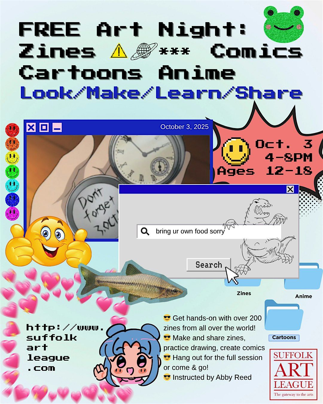 Teen Art Night: Zines\/Comics\/Cartoons\/Anime