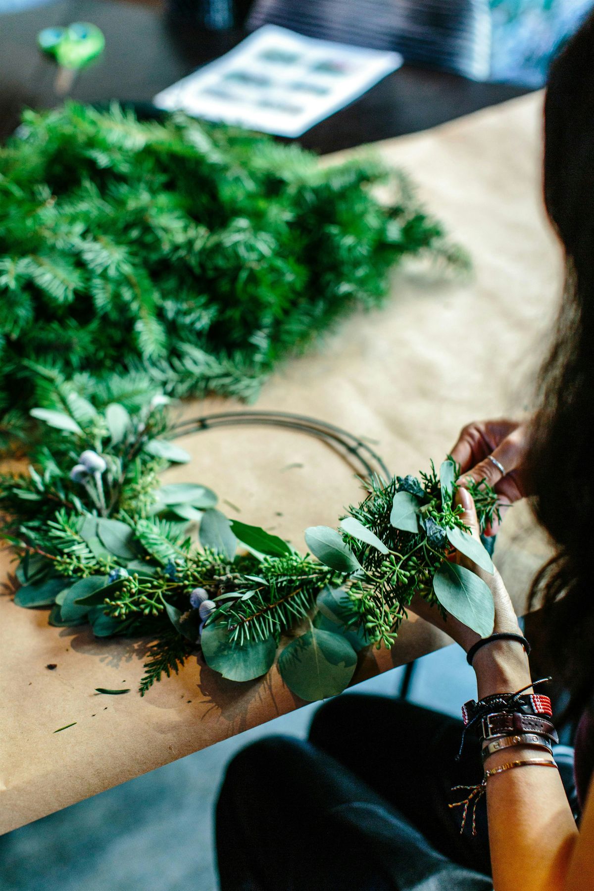 Festive Wreath Making