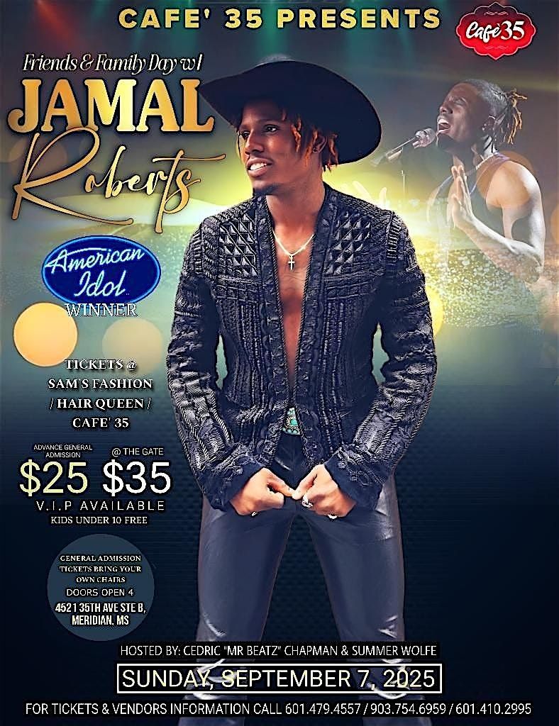 Friends And Family Day With Jamal Roberts