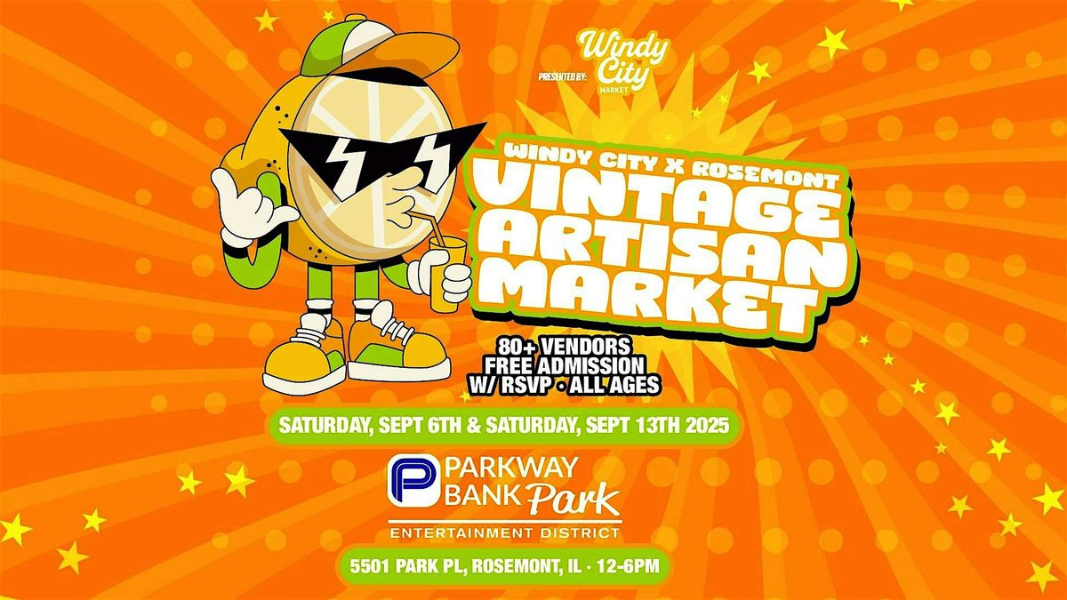 Windy City's Vintage & Artisan Market in Rosemont Entertainment District