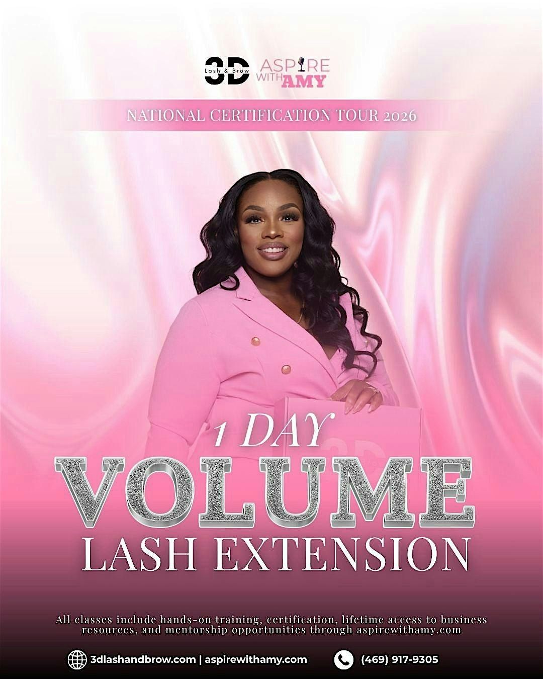 VOLUME LASH EXTENSIONS CERTIFICATION \u2013 NEW YORK, NY ( May 13, 2026)