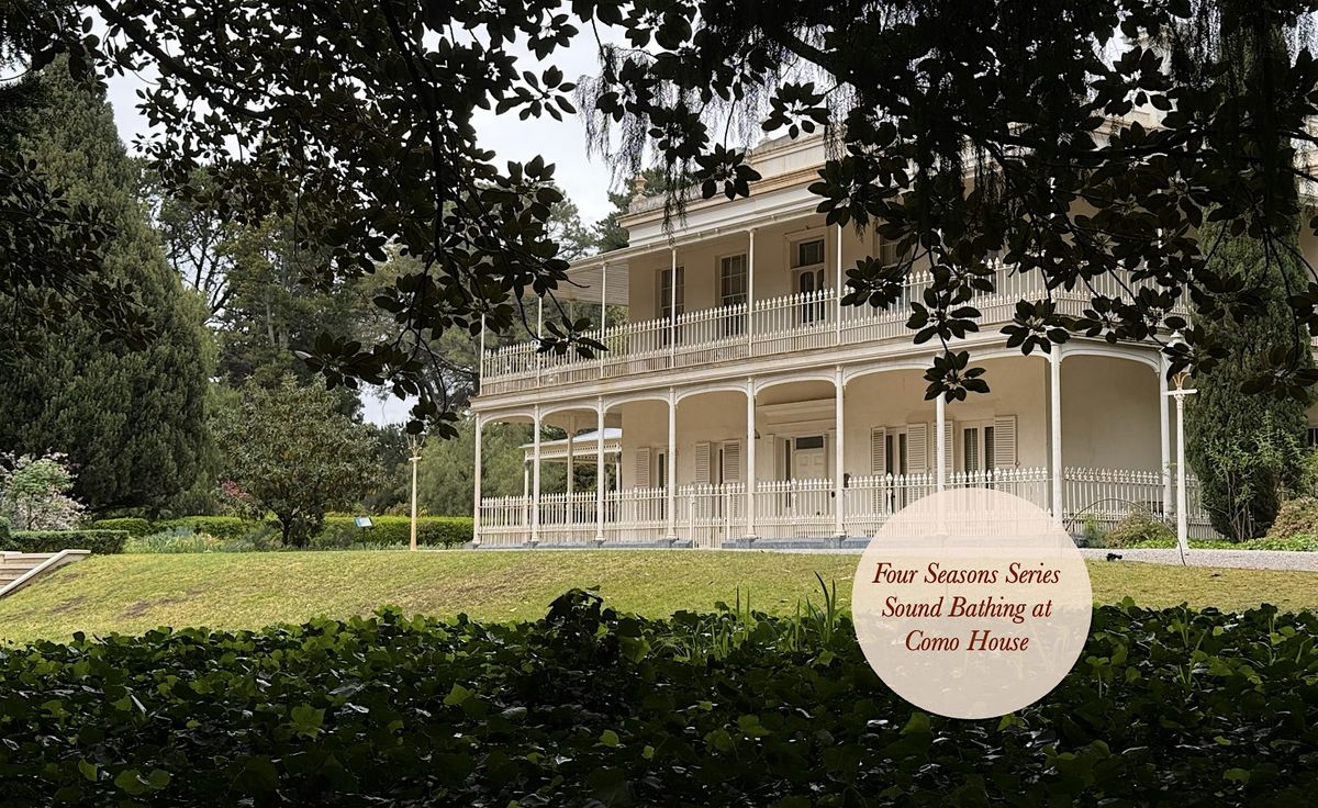 Sound Healing in the Como House Ballroom