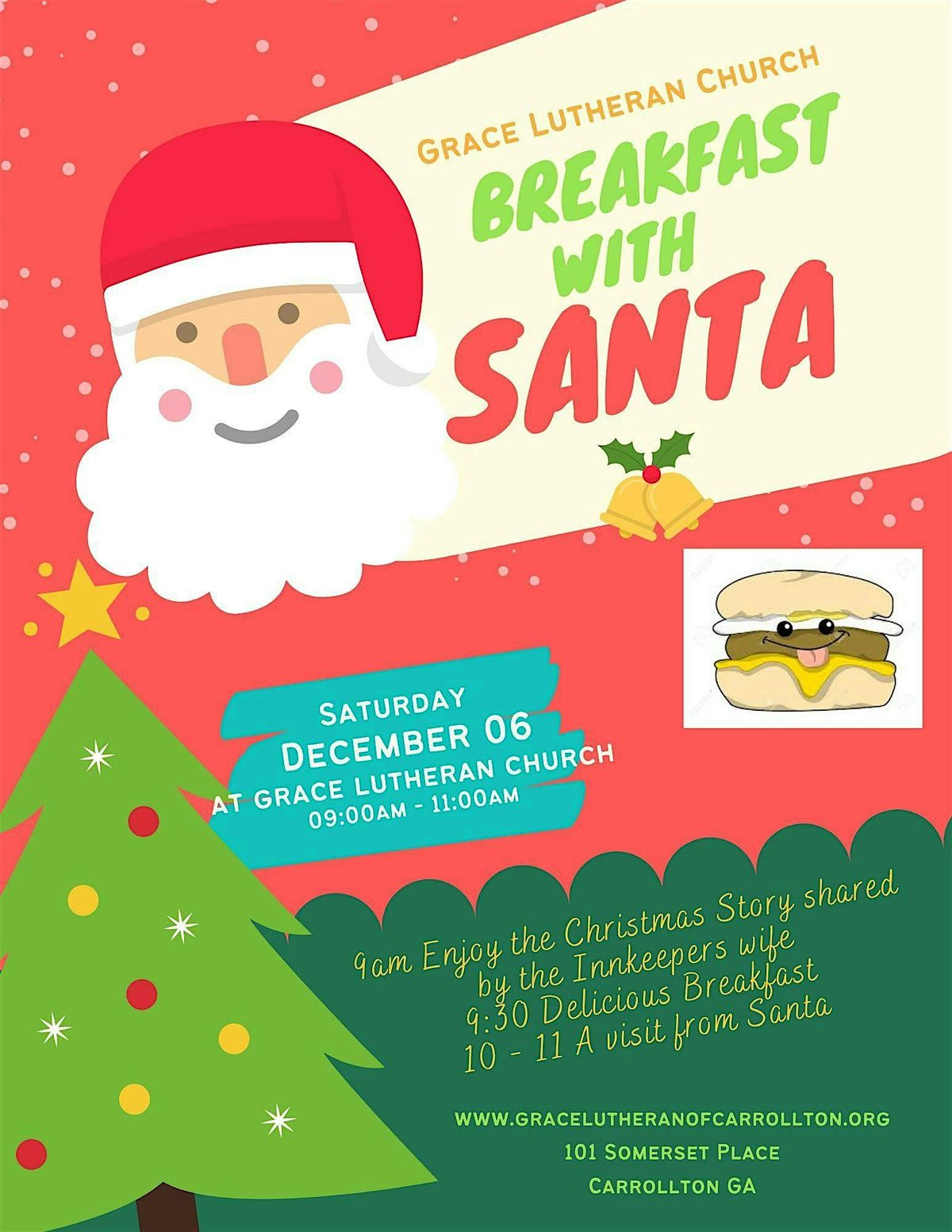 BREAKFAST WITH SANTA - FREE EVENT
