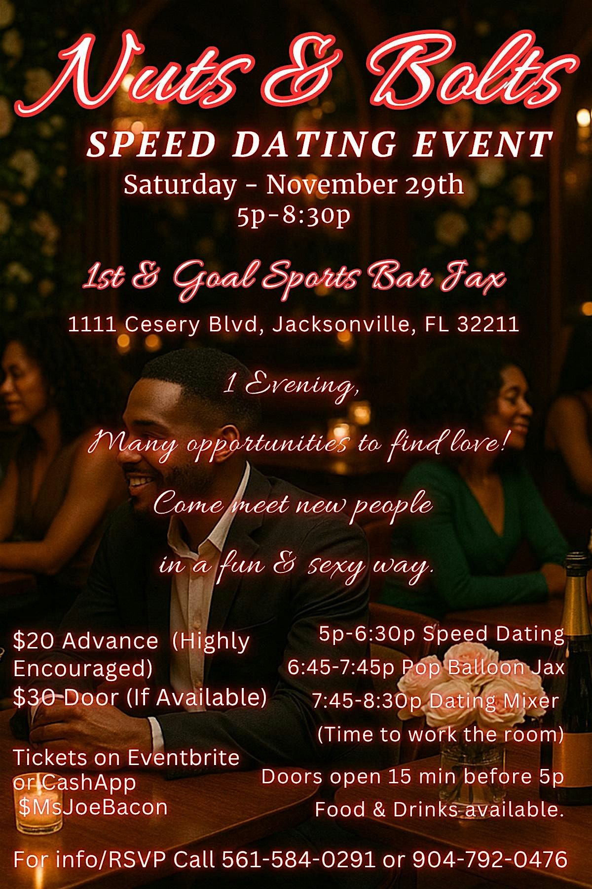 Speed Dating Event - Nuts & Bolts