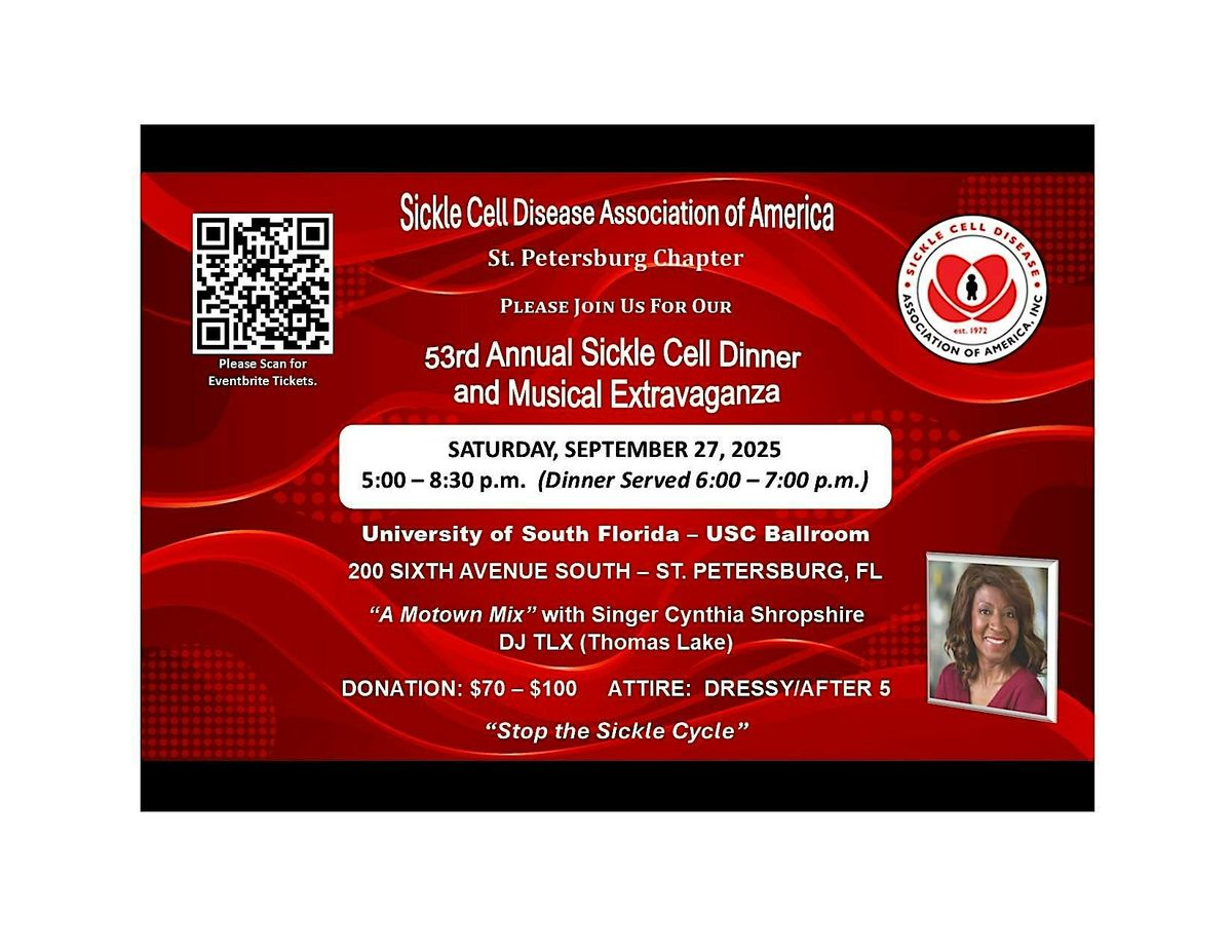 53rd Sickle Cell Dinner and Musical Extravaganza