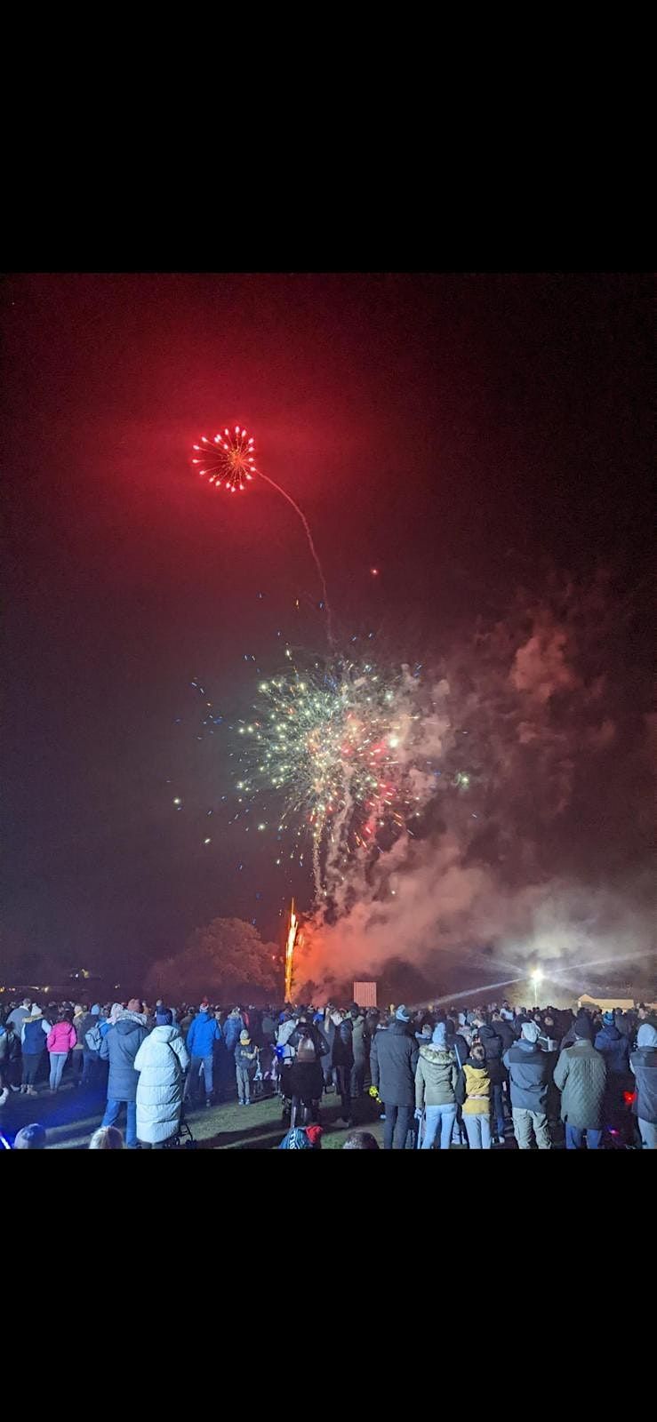 BroomLeys Community fireworks Display