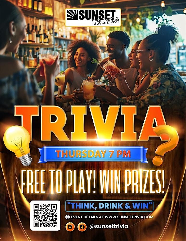 Sunset Trivia at Need 2 Speed!