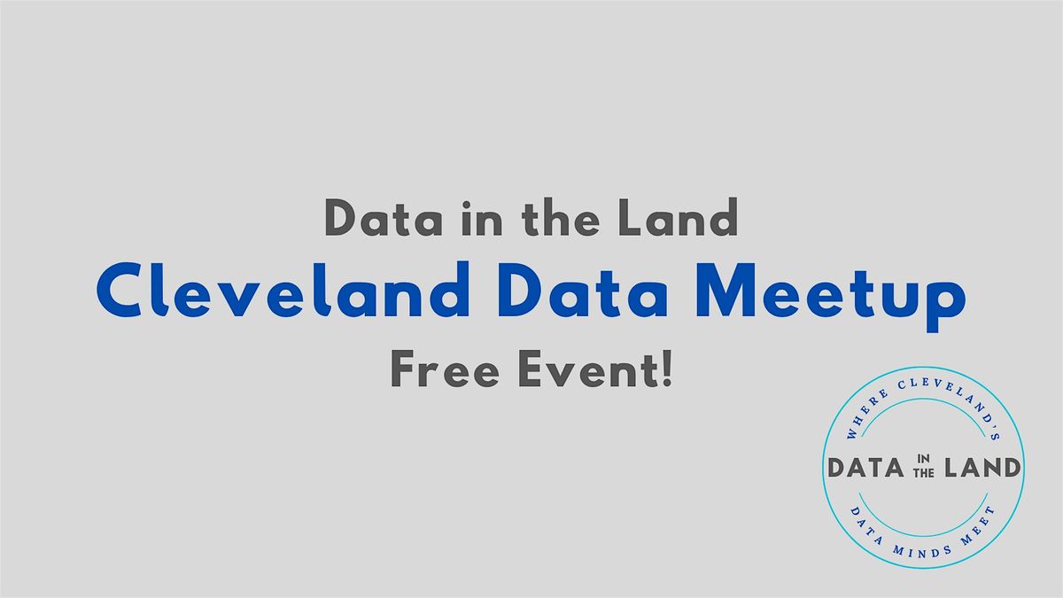 Data in the Land Brewery Meetup - November 2025