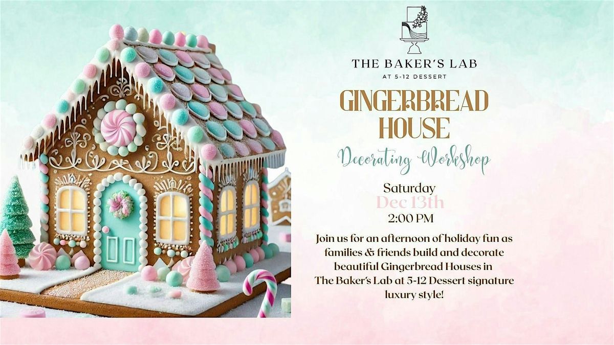 Family Gingerbread House Decorating Workshop