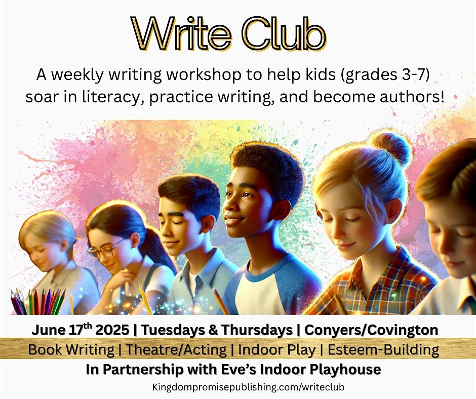 Write Club | Kids Summer Writing Camp