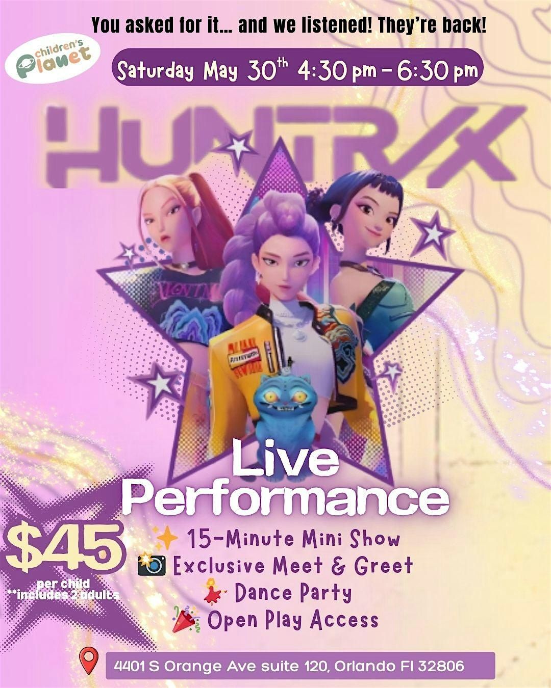 HUNTRIX LIVE PERFORMANCE