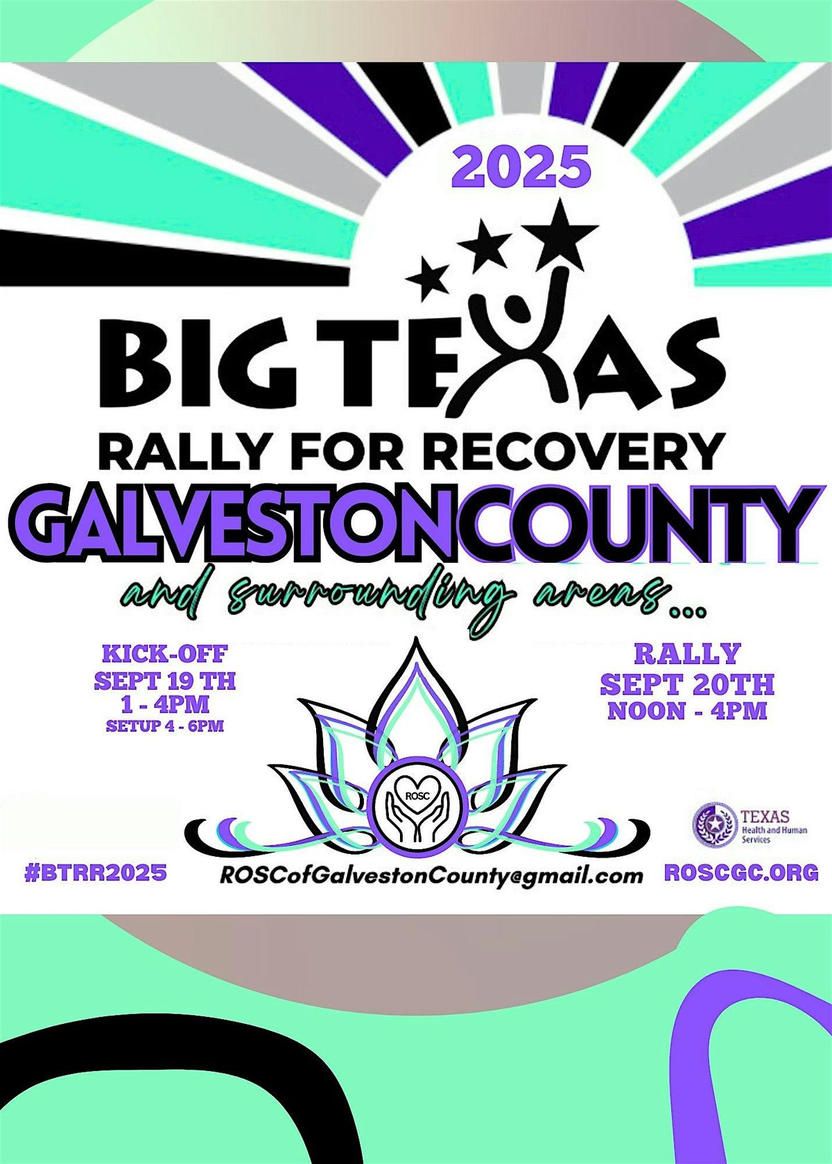 2025 Big Texas Recovery Rally Galveston County