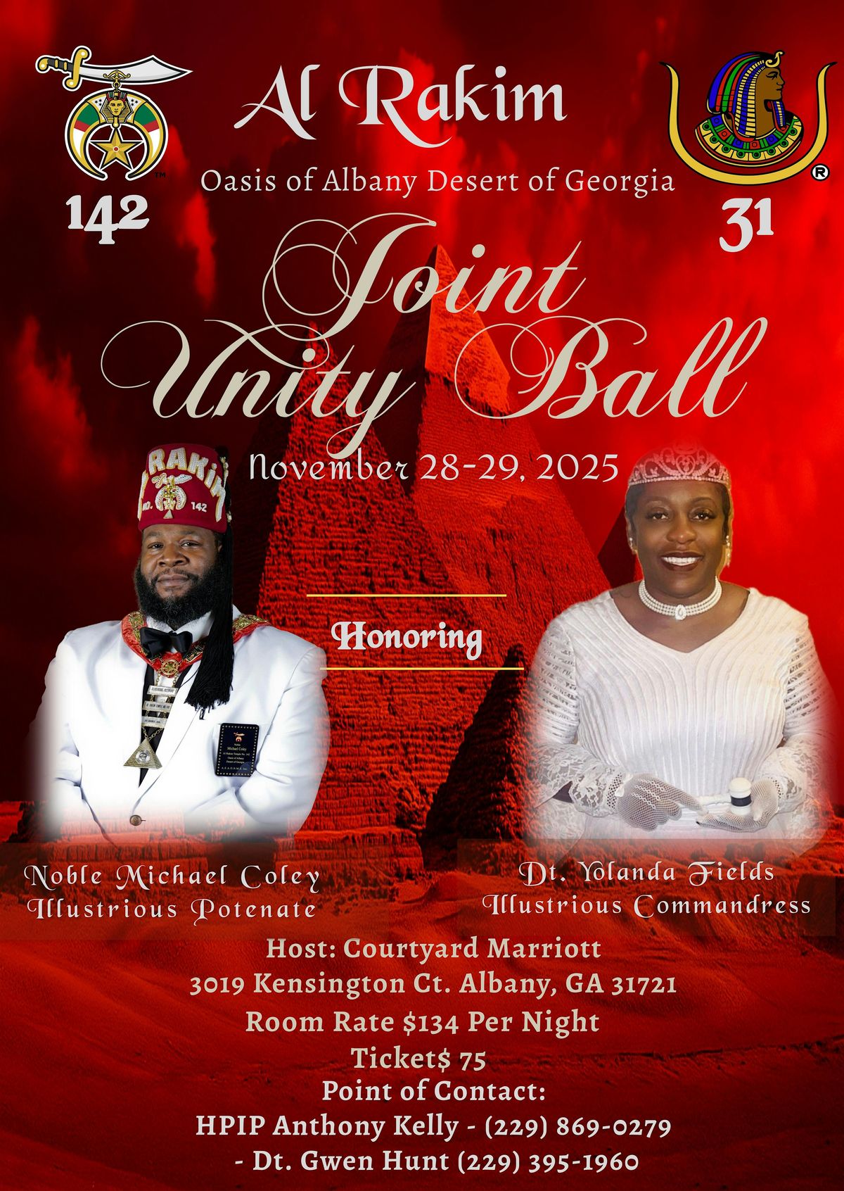 Al Rakim Oasis of Albany Unity Ball