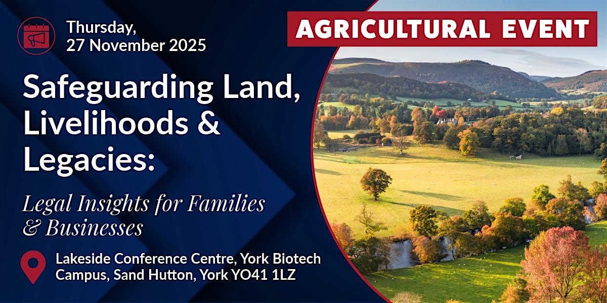 Safeguarding Land, Livelihoods & Legacies: Legal Insights