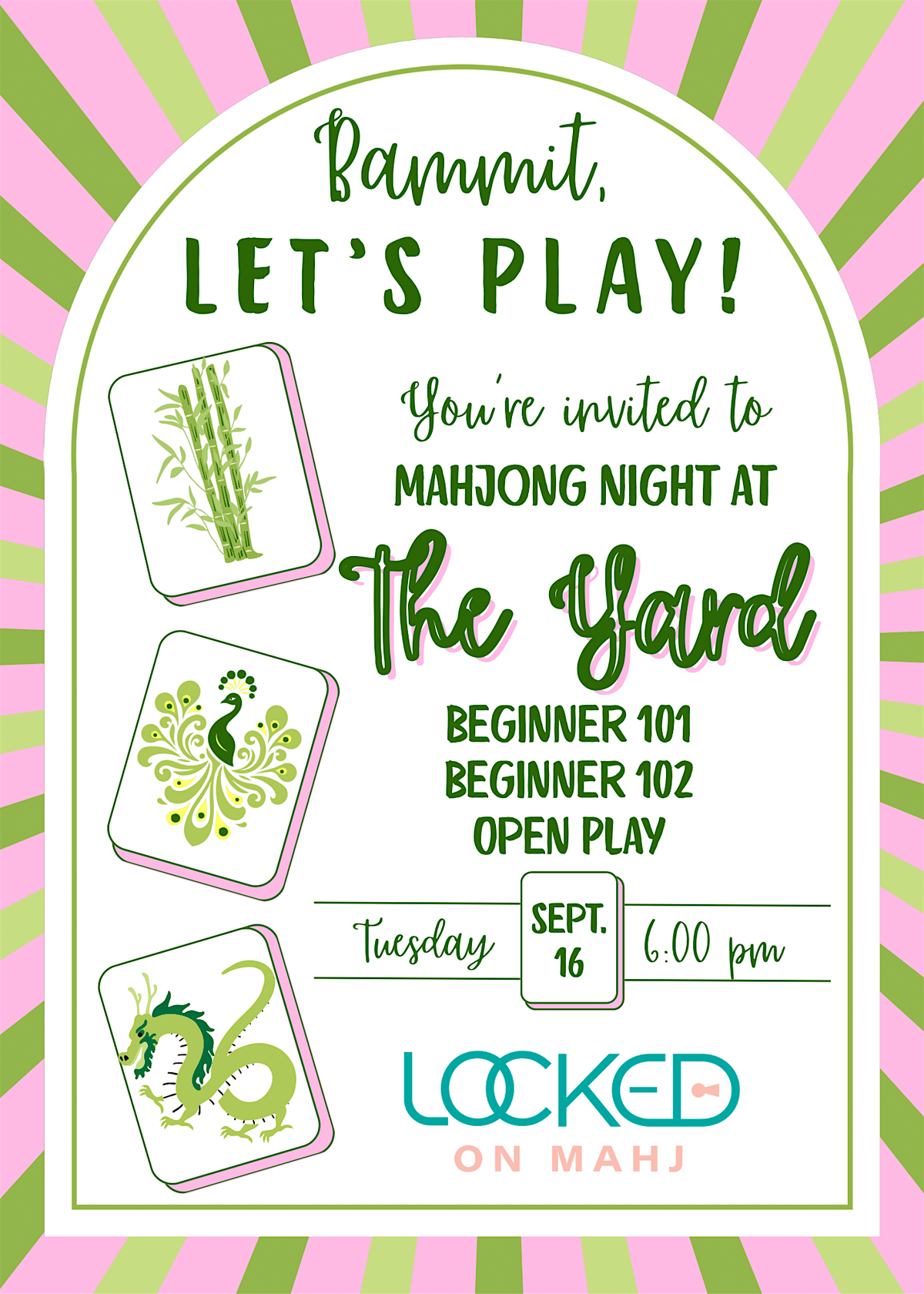 Mahjong @ The Yard