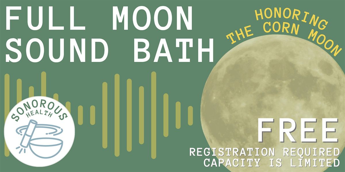 Full Moon Sound Bath