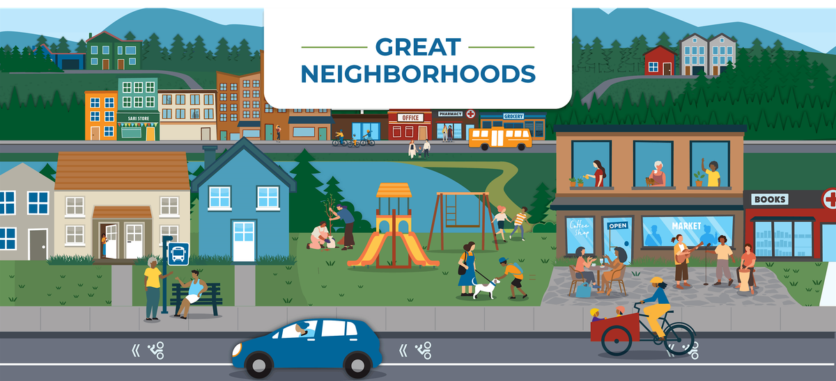 Great Neighborhoods - Factoria Neighborhood Scan