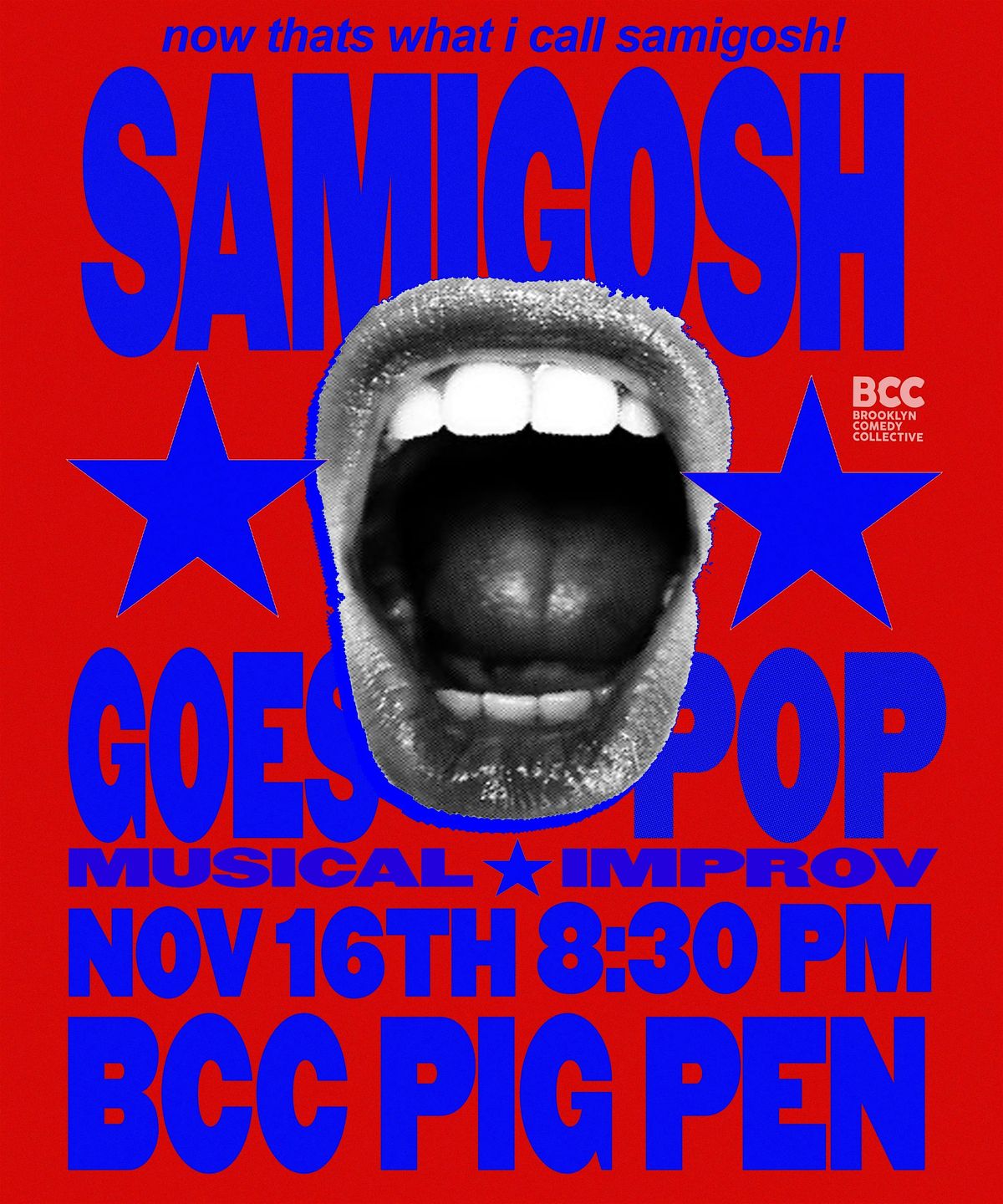 Now That\u2019s What I Call samigosh!: An Improvised Pop Concert