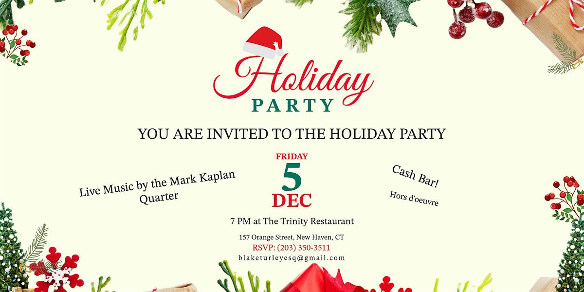 Holiday Party with Alex and Blake