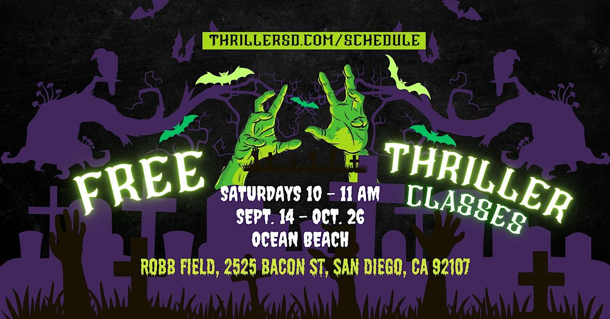 FREE Thriller Classes, Ocean Beach