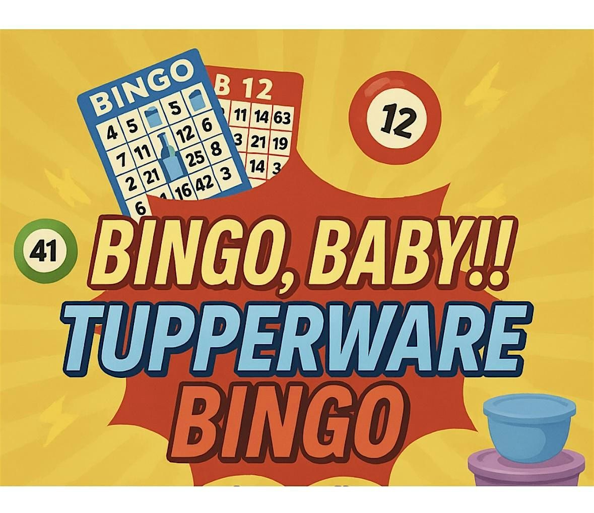 Tupperware bingo!