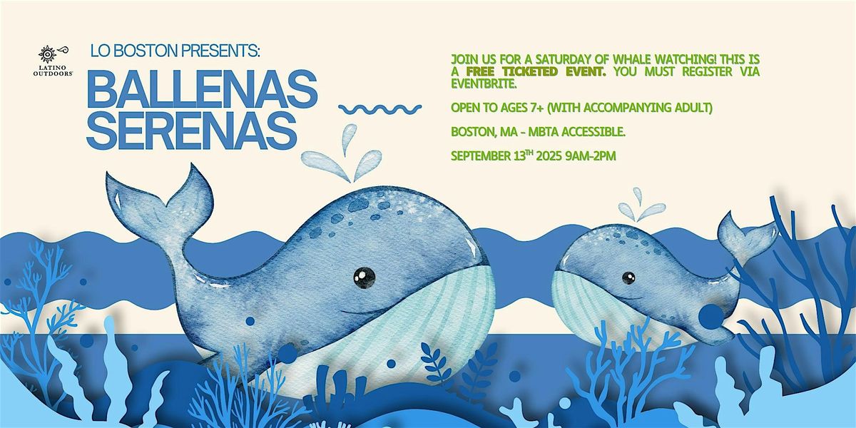 LO Boston | Serenas Ballenas - Whale Watching with LO Boston