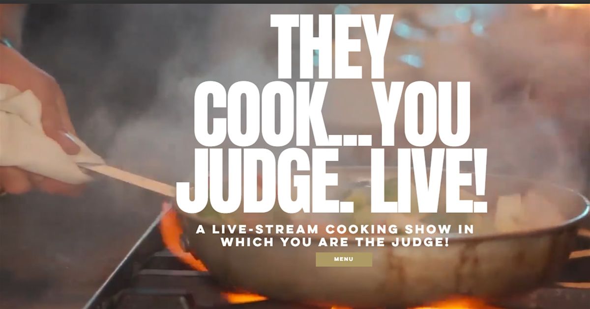 Live Chef Battle & Dinner: Filmed Cooking Show Where You Judge!