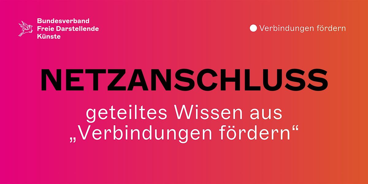 NETZANSCHLUSS - geteiltes Wissen aus "Verbindungen f\u00f6rdern"
